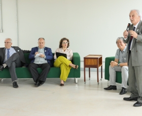 Solenidade em comemoração aos 30 anos do Centro de Desenvolvimento Sustentável (CDS). 02/12/2025. Foto: Beto Monteiro/Ascom UnB